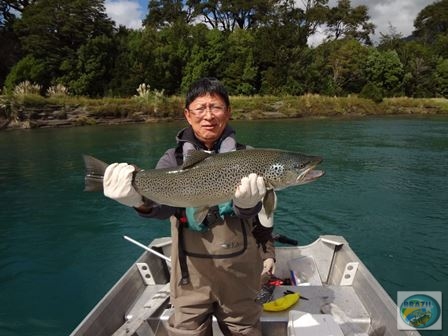 Fotos da pesca esportiva em Chaiten no Chile